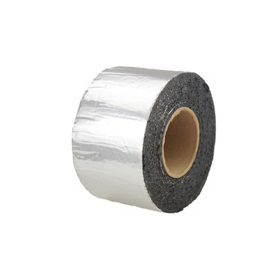 Grey Aluminum foil joint tape bitumen sealing tape bitumen self adhesive bitumen window tape