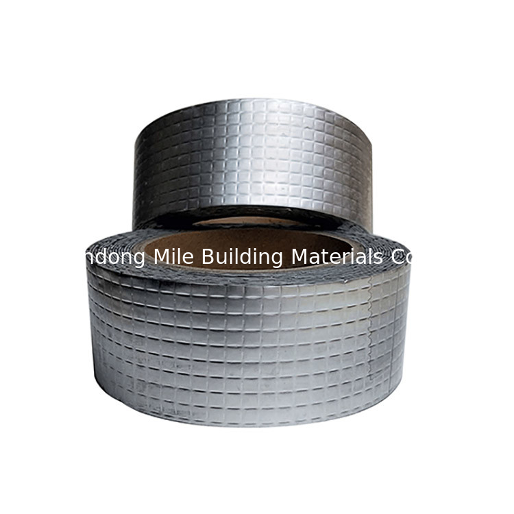 non-woven fabrics surface self-adhesive butyl window tape factory supplier butyl flashing tape aluminum foil Butyl rubbe