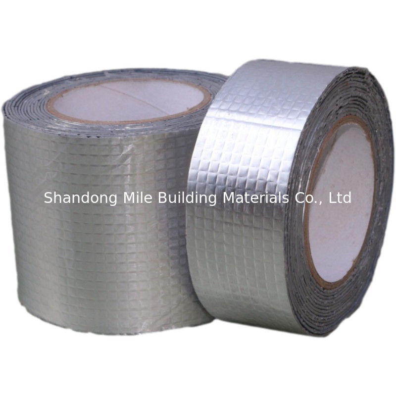 Strong Single-Adhesive Ability Aluminum Foil Roof Sealing Waterproof butyl rubber tape for Roof Repair