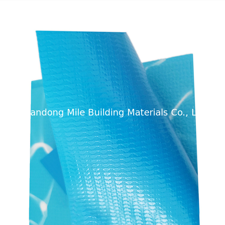 PVC waterproof film Heating Weldable Inground Blue Mosaic Anti-slip swimming pool PVC vinyl pool liner