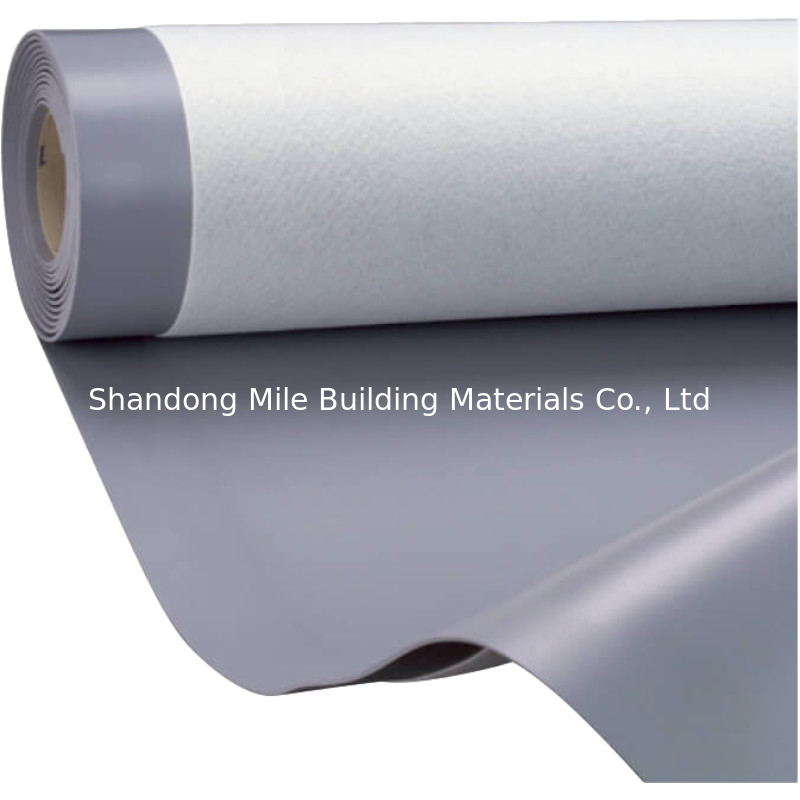 Long life to be over 20 years Polyester Mesh Reinforced PVC construction roof waterproof membrane