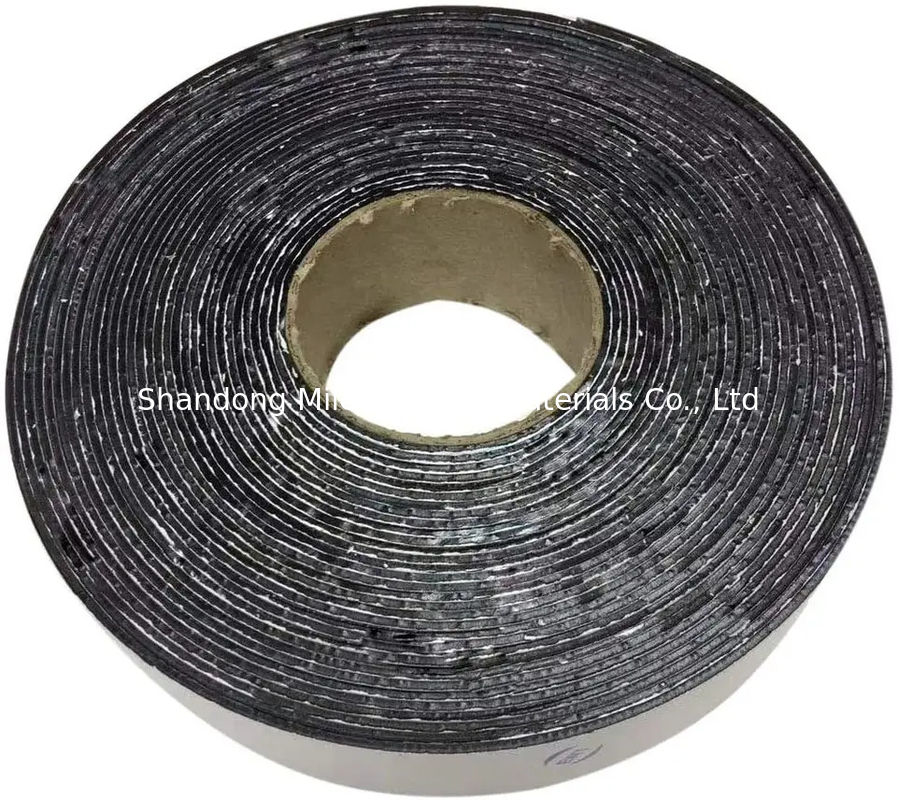 Gun Grey Aluminum Foil Self-adhesive Bitumen Flash Band Roofing Waterproof Tape stronger seal membrane for roofing