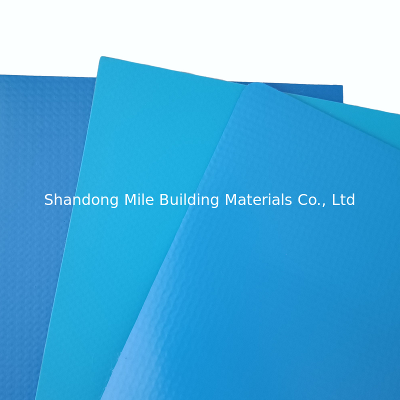 Plain Blue PVC swimming pool liner, ASTM, 1.5MM Polyvinyl chloride PVC Film, PVC waterproof membrane