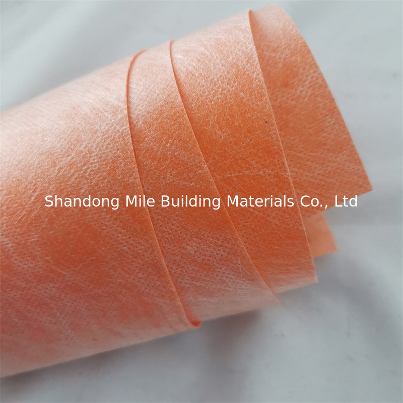 Tile Adhesive Foil 0.5mm 0.6mm PP PE Membrane Waterproofing Fabric With High Tensile Strength