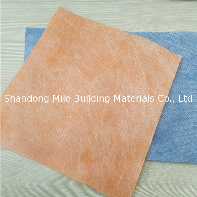 Light Weight Factory Price 250g 300g Fleece Membrane Waterproof Fabric  For Floor  Wall Tile Adhesive