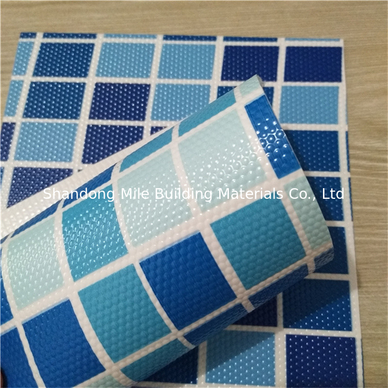 Factory Direct Swimming Pool Liner Custom Made Mosaic Vinyl PVC Pool Liners for Above Ground Swimming Pool