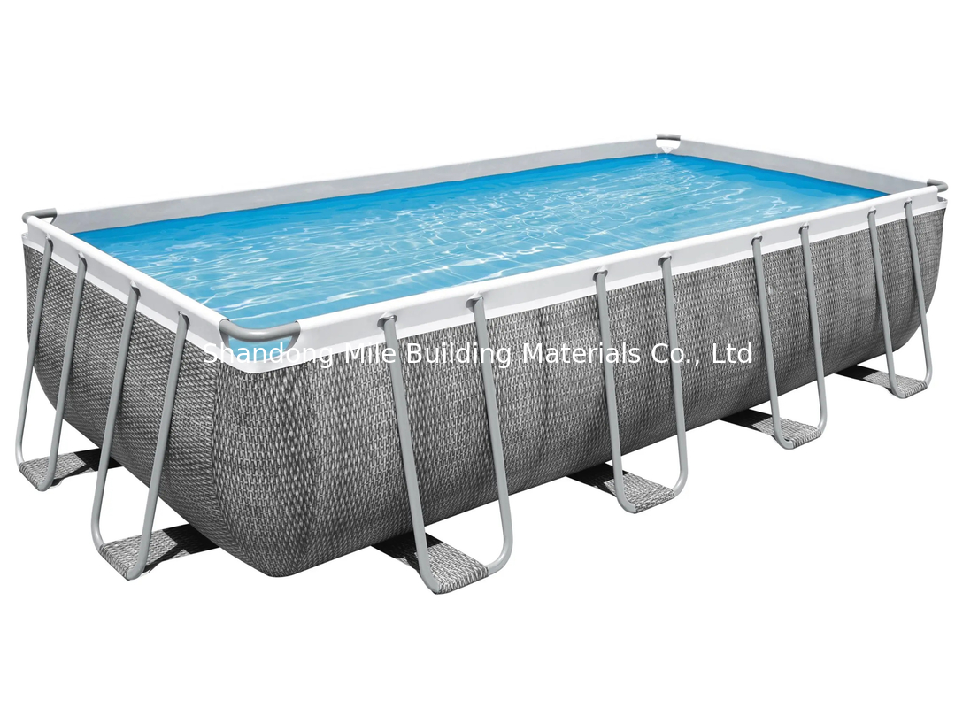 Outdoor Above Ground Metal Frame Swimming Pool for sale with Accessories