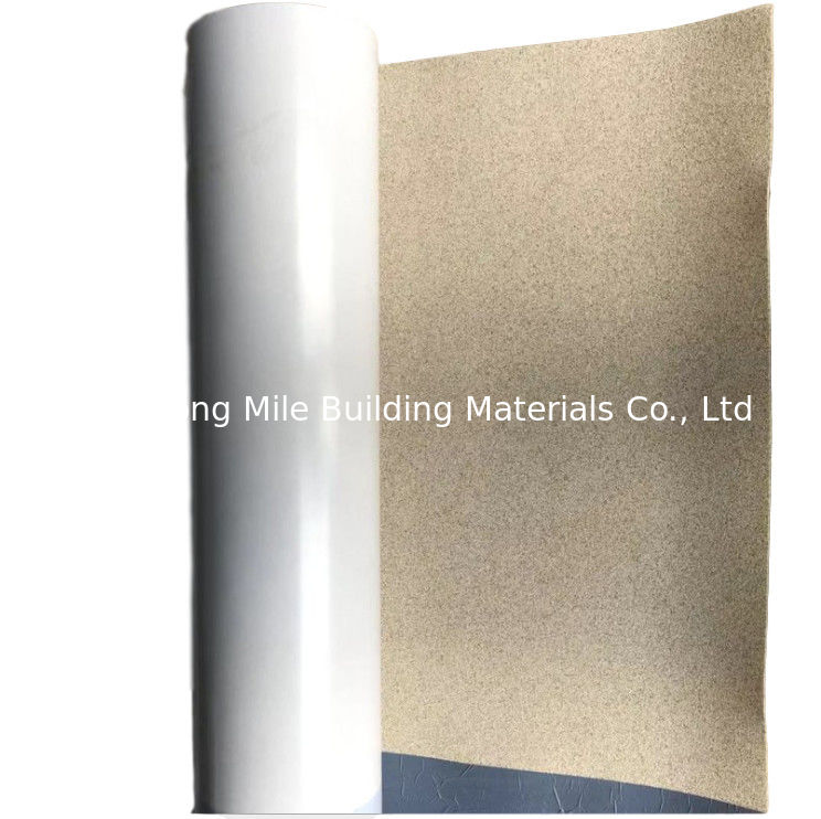 1.5mm Sand Coated HDPE Self Adhesive Waterproof Membrane Use as Basement Pre Applied Membrane
