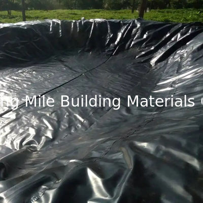 Непроницаемая 12mx15m epdm под слоем геомембрана садовые ландшафты рыбы 15x15' epdm пруда дамбы линейки для гидроизоляции